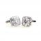 Star Light Point Crown Clear Crystal Cufflinks 2.JPG